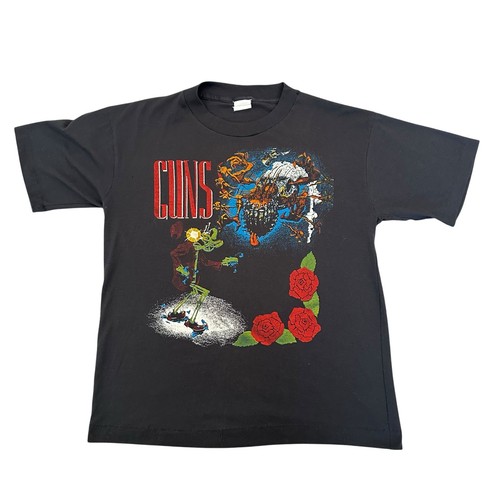Vintage 1987 Guns N’ Roses was here Banned concert shirt Size Small
