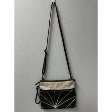 Myra Bag Crossbody Purse Cowhide Leather Western 10x11