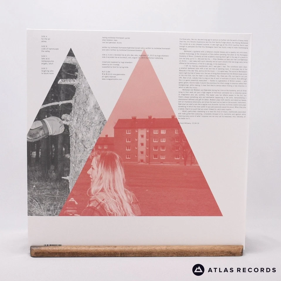 Hedvig Mollestad Trio Evil In Oslo A1 B1 Double LP Album Vinyl Record - NM/NM - Image 4 of 4