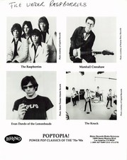 The Raspberries The Knack Marshall Crenshaw VINTAGE Original 8x10 Press Photo