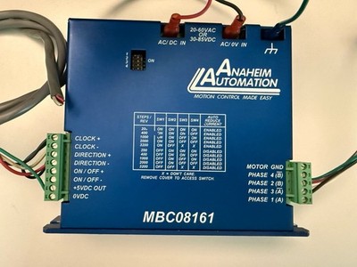 Anaheim Automation MBC08161 MBC08161XSHARP Stepper Motor Driver 20-60VAC 8.0A