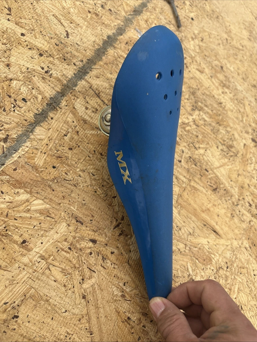 BMX Bike-Old School Blue Saddles, Seat Vintage Bike Parts for sale