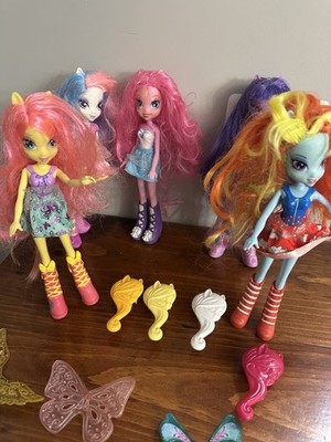 MLP My Little Pony Equestria Deluxe Fluttershy Pinky Pie Rainbow Rocks Twilight 