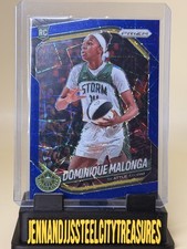 Dominique Malonga No 116 Blue Velocity Prizm 2025 WNBA Storm RC