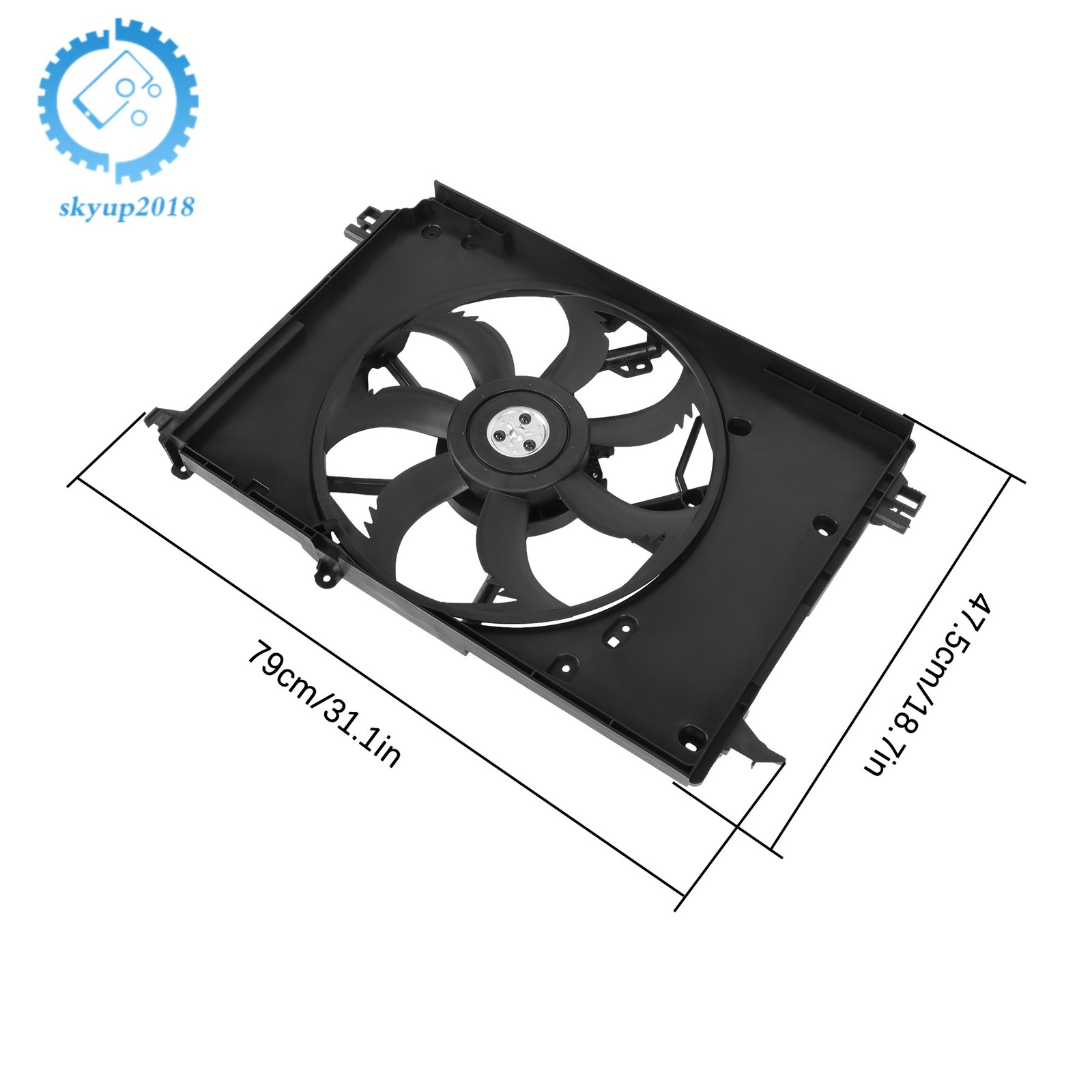 2019-2021 For Toyota Rav4 2021-2023 Venza 624450 16360F0060 Radiator Cooling Fan
