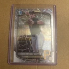 Konnor Griffin Lazer Refractor 2025 Bowman Draft Baseball - Pittsburgh Pirates