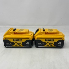 DEWALT XR 20V MAX 4.0Ah Lithium-Ion Batteries DCB204 2-Pack - Yellow/Black