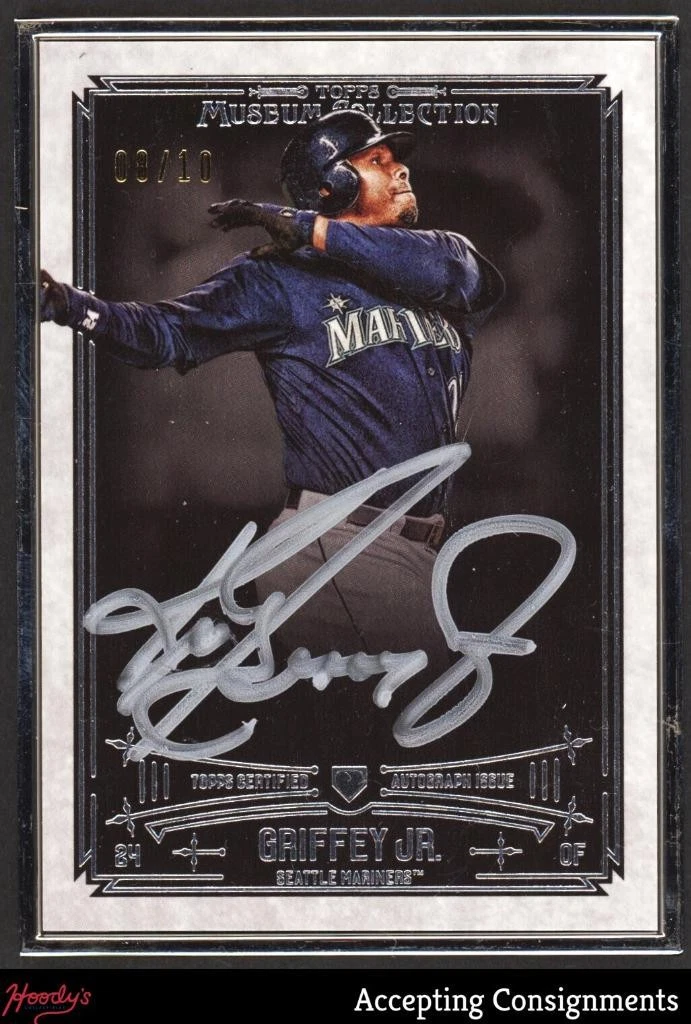 Topps Ken Griffey Jr Baseball Serial Numbered Sports Trading Cards
