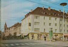 Porz am Rhein - 60er J.  -  Bahnhofstraße - Kreissparkasse / Köln