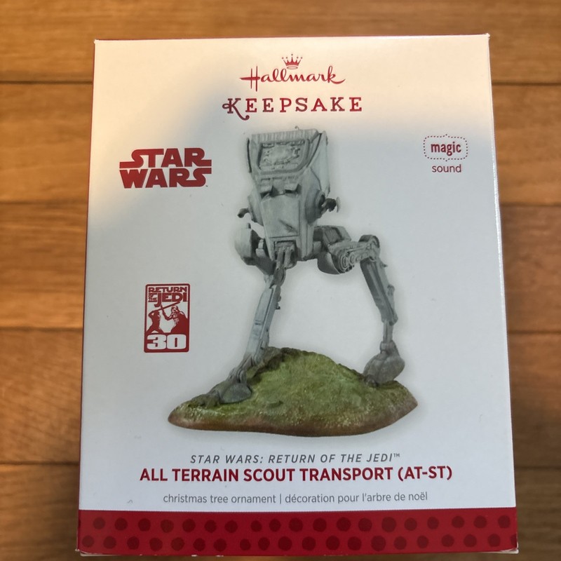 Star Wars 2013 All Terrain Scout Transport AT-ST Hallmark