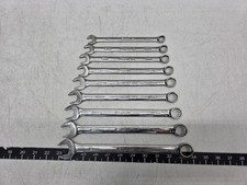 Snap-on Tools 9pc Metric Flank Drive Plus Combination Wrench Set 11-19mm