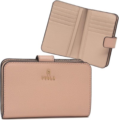 Shop Furla Card holder S Camel on