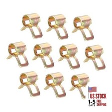 pcs Spring Band Type Hose Clamps Fuel Line Hose Spring Clip Silicone 5mm 10