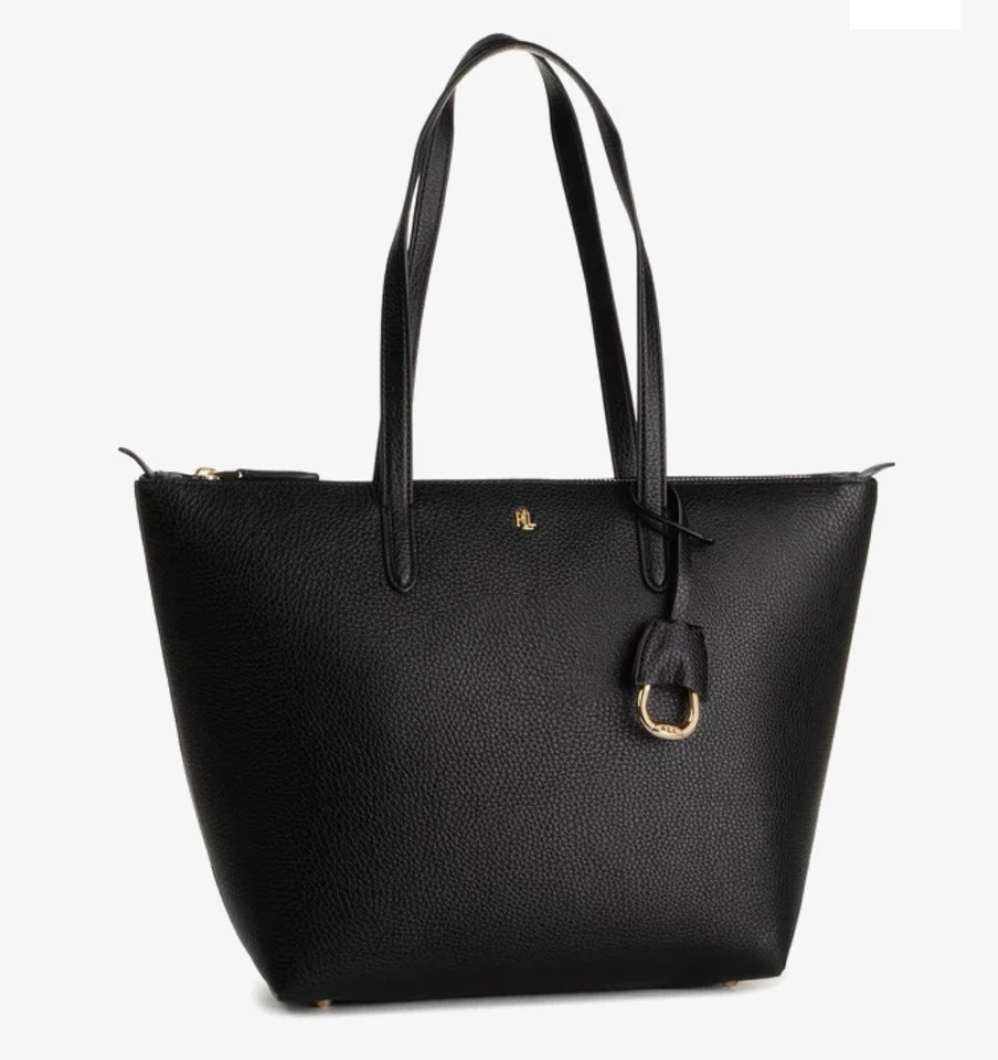 Lauren Ralph Lauren Large Black Keaton Faux Leather Tote bag BNWT rrp £295 - Image 4 of 4