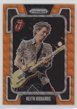 2025 Panini Prizm The Rolling Stones Orange Wave 177/259 Keith Richards #24 ux8