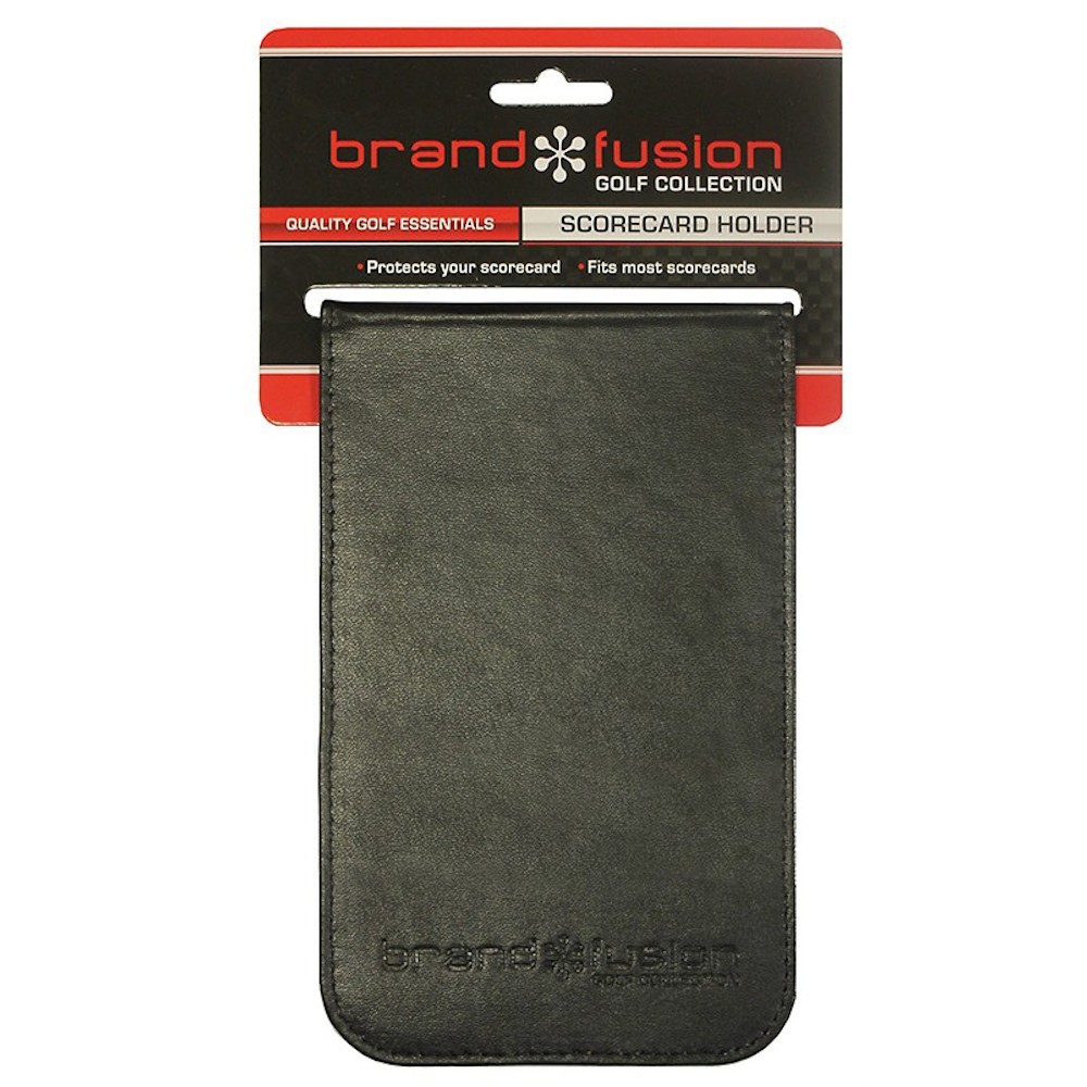 Golf Scorecard Holder Tour Style PU Leather