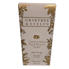 Crabtree Evelyn Caramelized Fig Brown Sugar Hand Therapy 3.5 oz New in Box