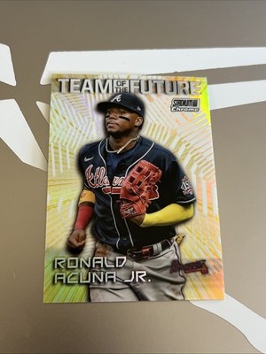 2022 Stadium Club #TOF-15 Team of the Future - Ronald Acuna Jr. Atlanta Braves