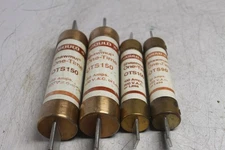 Mixed Lot of 4 Shawmut OTS150 OTS100 OTS90 One-Time Fuses Class K5 600V - TESTED