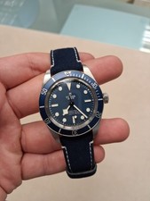 2024 PAPERS TUDOR Black Bay 79030B Blue Dial Blue Strap 39mm Men's Watch 3