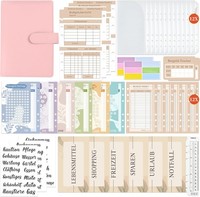 Budget Planner Deutsch,Budgetplaner Deutsch,Haushaltsbuch Budget Binder A6,Geld