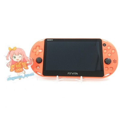 【Near Mint】Sony PS Vita PCH-2000 Neon Orange Wi-Fi Modell nur Konsole #RET08/090