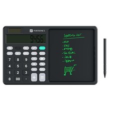 Portronics Ruffpad Calc 2 2-in-1 Calculator  LCD Writing Pad with 14.4 cm Wr...