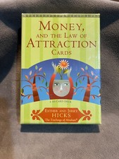 Money and the Law of Attraction Cards by Esther Jerry Hicks COMPLETE Tarot