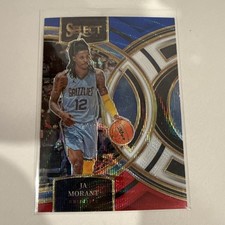 2023-24 Panini Select - Premier Level Ja Morant #136 Tri-Color Prizm
