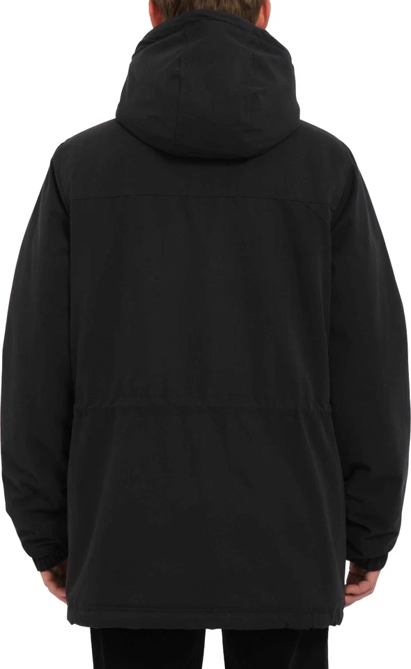 Volcom Starget Parka XL Schwarz | NEU&OVP Herren Winterjacke Teddyfutter - Bild 3 von 4