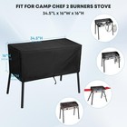 Patio Cover for Camp Chef 2 Burners Stove Outdoor Stove Cover for 14'' x 32''...
