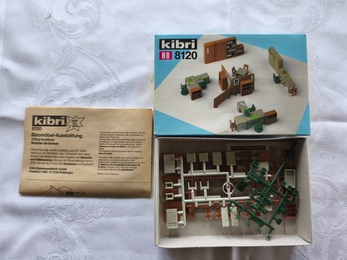 Equipamiento de muebles de oficina Kibri, 1:87 HO, nº 8120 | Zustand: Neu