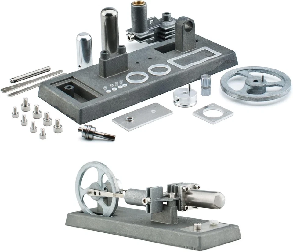 All-in-One Hot Air Stirling Engine DIY Kit with Tiny Components - Fun Learning! - Image 3 of 4