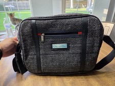 Borsa da viaggio vintage Oscar De La Renta in tweed da weekend
