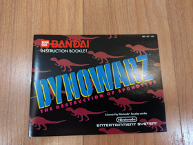 nr MINTY BOX CIB Dynowarz complete in nintendo nes Very nice Clean lot