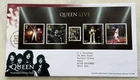 GB QEII 2020 Queen Live Minisheet RM FDC Tallents House Edinburgh SHS