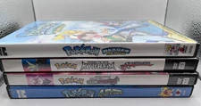 4 Pokemon Movies- See photos and description for titles