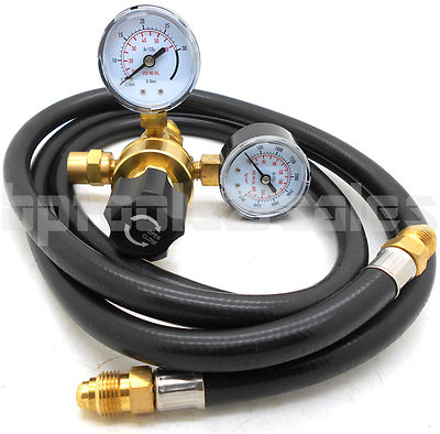Argon CO2 Regulator Gauges & 48'' Hose Welding CGA580 fits Miller Lincoln Mig Tig