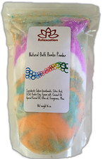 Bubble Bath Bombs Powder with Olive Oil, Coconut Oil and Apricot Kernel Oil
