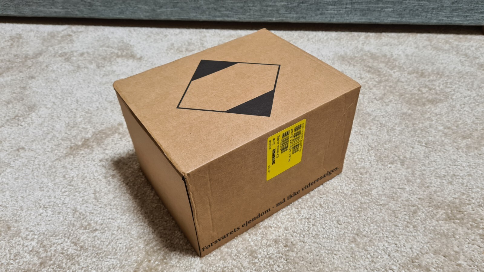 MRE ración de alimentos militares daneses paquete diario de combate de 24 horas RCIR danés