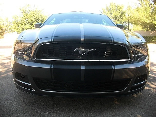 PARA FORD MUSTANG Rally Stripe vinilo gráfico RALLYE 3M mate 36 pies + rayas Foto 4 de 4