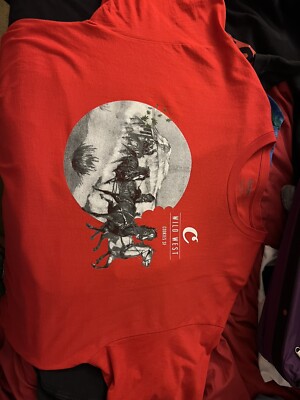 Berner Cookies Clothing SF *RARE* Wild West Red Tee.