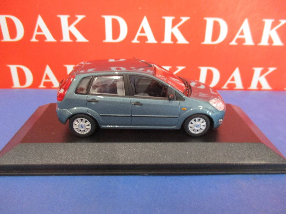 Die cast 1/43 Modellino Auto Ford Fiesta MK.V 5 porte Green M. 2002 - Immagine 4 di 4