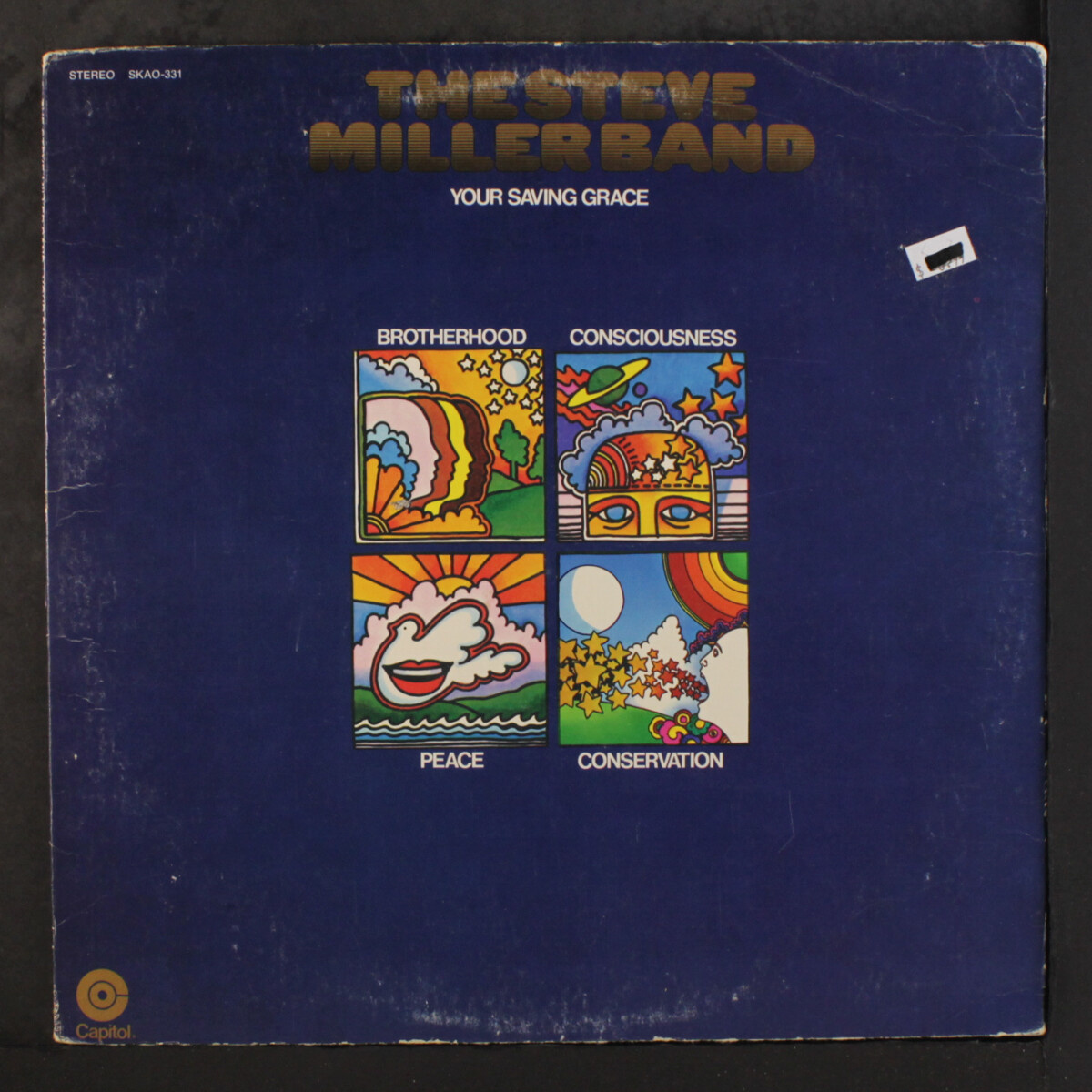 その他 LP Steve Miller Band Your Saving Grace 00602567239093 Capitol Records, UMe /00260 STEVE MILLER BAND: your saving grace CAPITOL 12