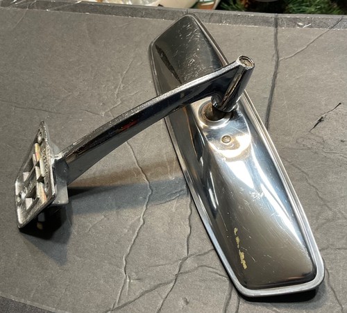1966 = CHRYSLER REAR VIEW MIRROR WITH MOUNTING #2486847 = OEM PART - Picture 2 of 10