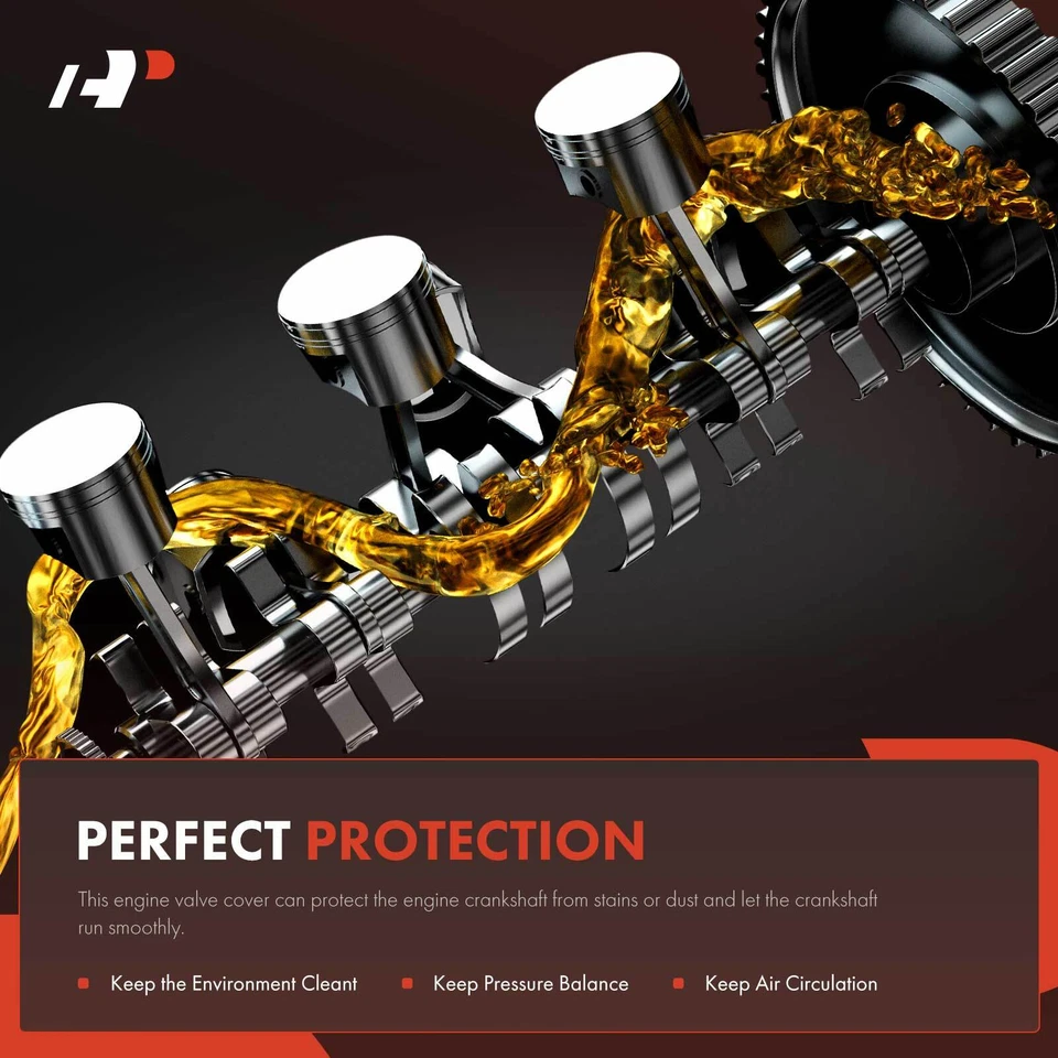 Cubierta de válvula de motor izquierda para Ford F-250 F-350 F450 F550 Super Duty 2004 2005-2007 Foto 3 de 4