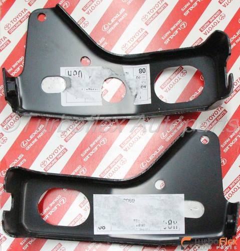 Toyota Land Cruiser FZJ80 1995-1997 Genuine Front Bumper Bracket Set of 2 - Picture 2 of 8