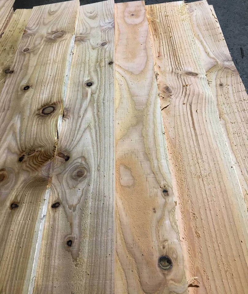 Feather Edge Fence Boards Larch Cedar Fencing Premium Quality Cladding - m2 - Image 3 of 4