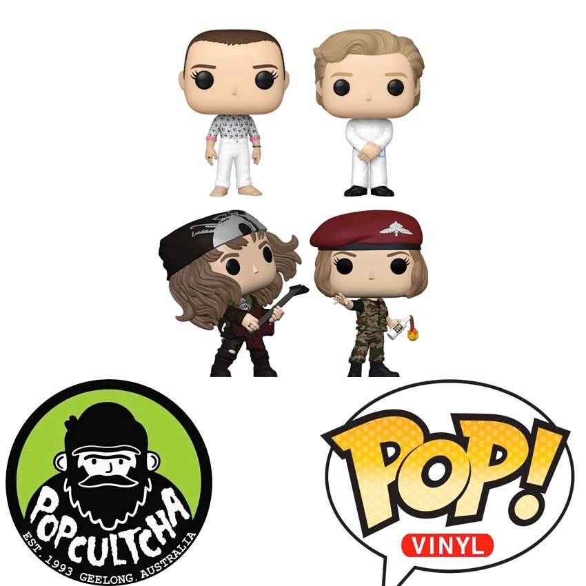 Stranger Things 4 - Upside Down Challenger Pop! Vinyl Bundle