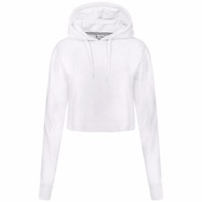 New Womens Girls Crop Top Pullover Hoodies Soft Sweatshirts Ladies Jumpers Hoody